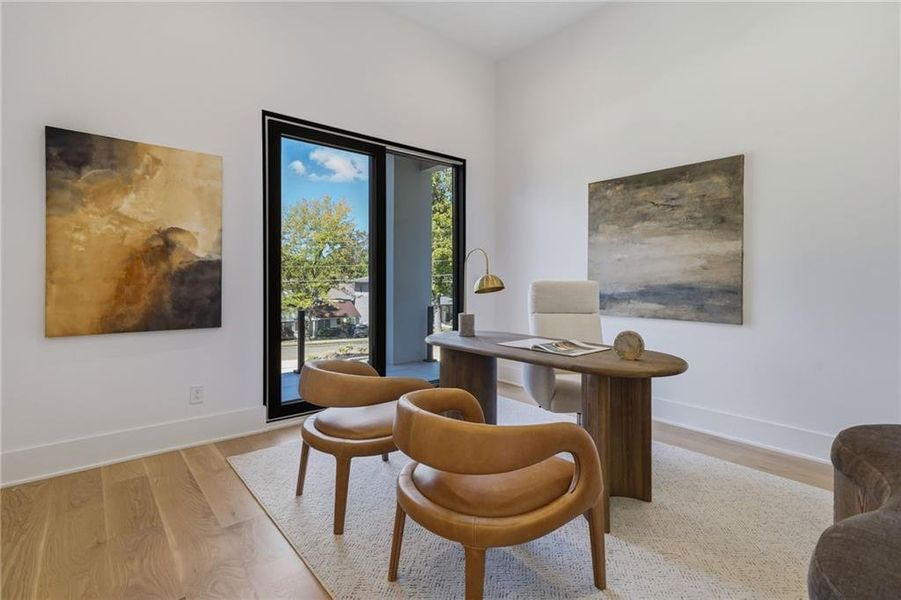 Furnished interior view inside a new home in , Atlanta (Image 54). Furnished interior view inside a new home in , Atlanta (Image 54).