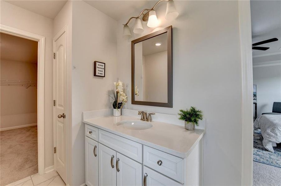 Furnished interior view inside a new home in , Cumming (Image 18).