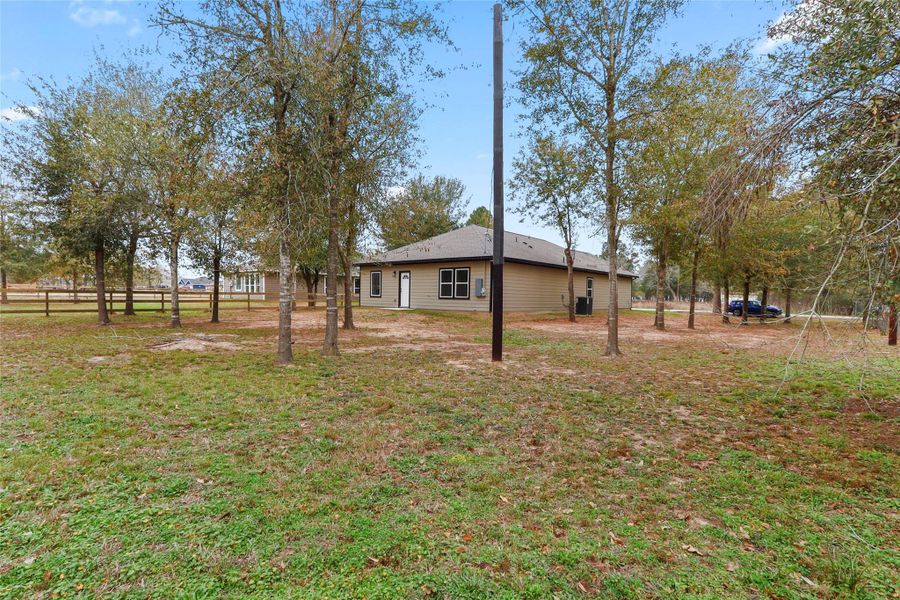 Exterior details and patio area of a home in , Prairie View (Image 3).