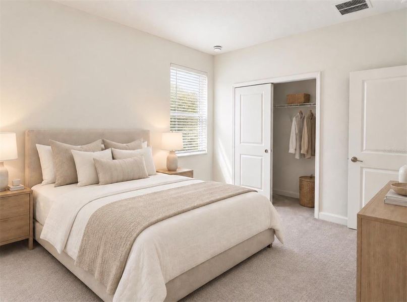 Furnished interior view inside a new home in Angeline Active Adult, Land O' Lakes (Image 17).