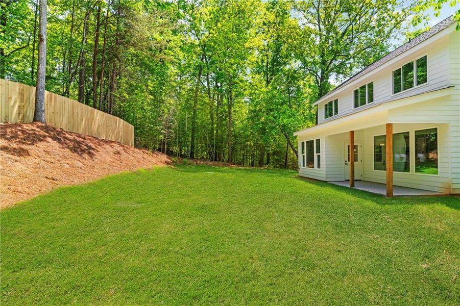 Exterior details and patio area of a home in , Gainesville (Image 26).