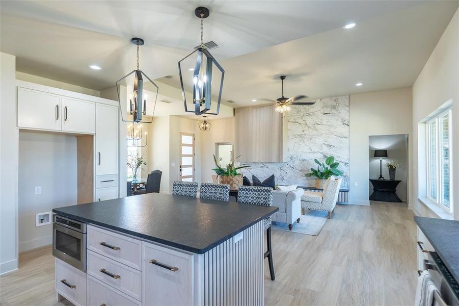 Furnished interior view inside a new home in , Abilene (Image 16).