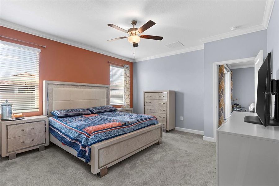 Furnished interior view inside a new home in Southshore Bay Active Adult, Wimauma (Image 17). Furnished interior view inside a new home in Southshore Bay Active Adult, Wimauma (Image 17).