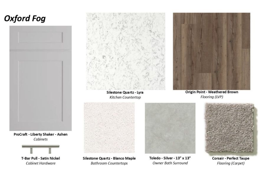 Sample of building materials used in homes in Ashford Crossing, Lowry Crossing (Image 22). Sample of building materials used in homes in Ashford Crossing, Lowry Crossing (Image 22).