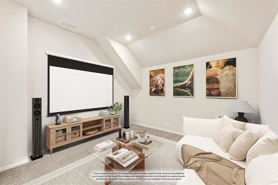 Furnished interior view inside a new home in Silo Mills, Joshua (Image 28).