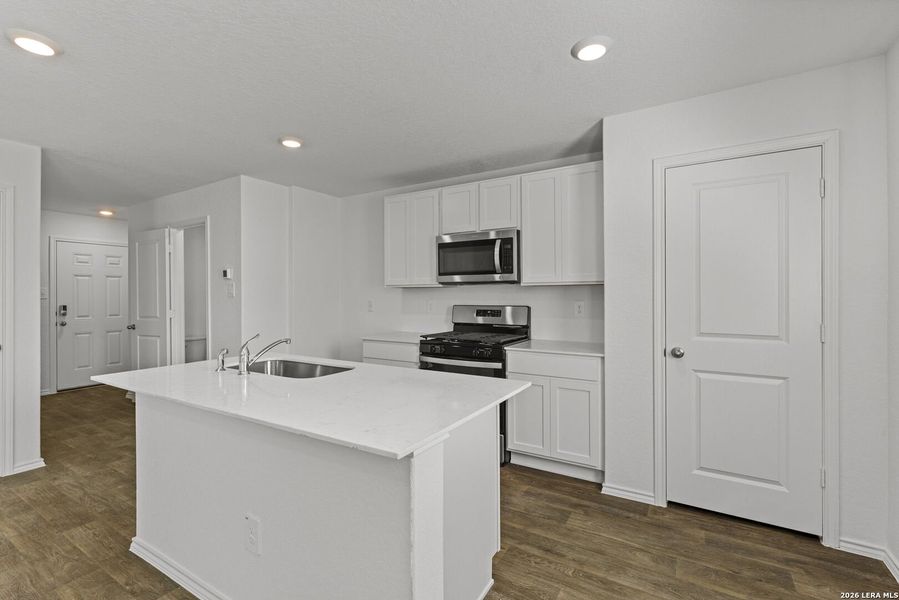Furnished interior view inside a new home in Stonehill, San Antonio (Image 9).