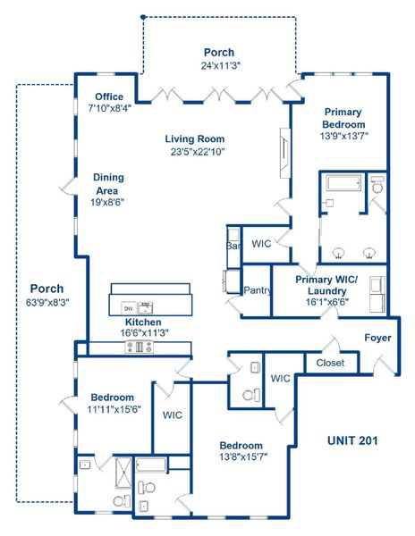 2D floor plan layout of this home in , Charleston, SC (Image 7). 2D floor plan layout of this home in , Charleston, SC (Image 7).