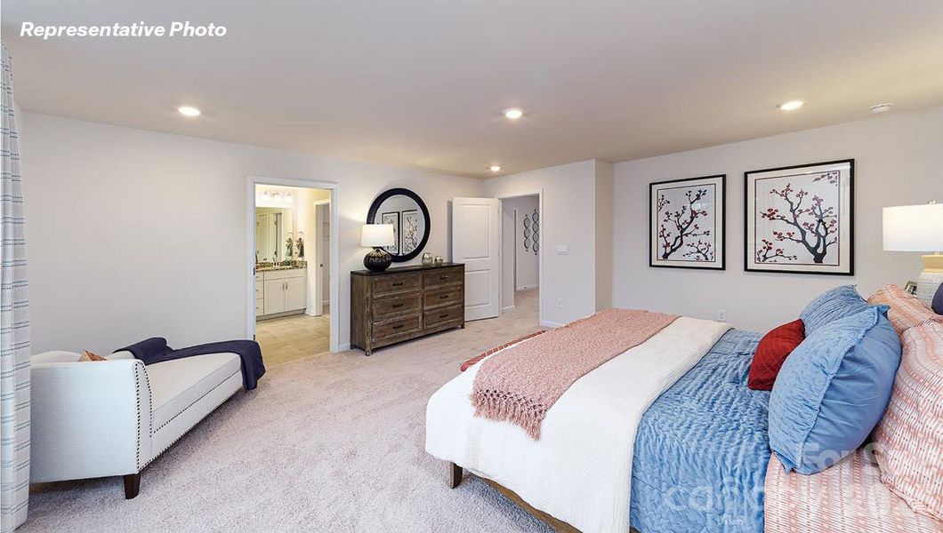 Furnished interior view inside a new home in Skybrook Corners, Huntersville (Image 28).