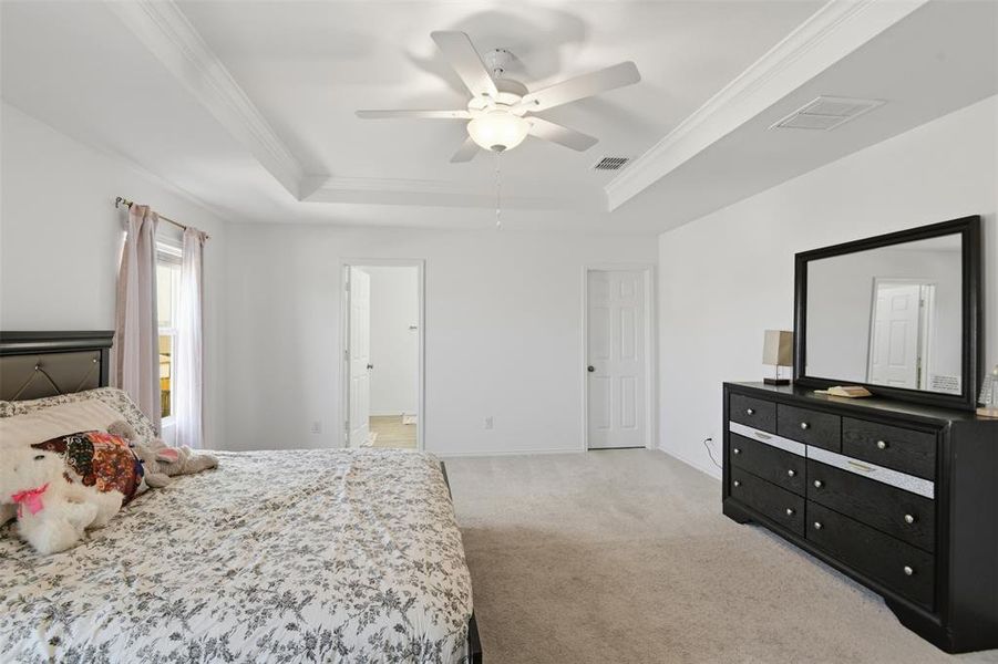 Primary bedroom upstairs