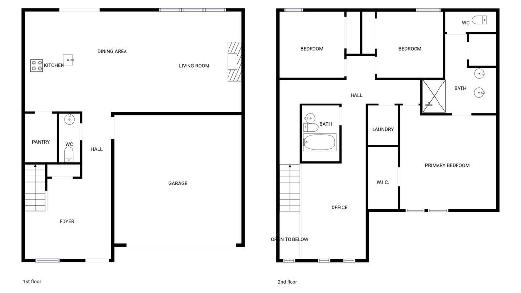 2D floor plan layout of this home in , Summerville, SC (Image 5).