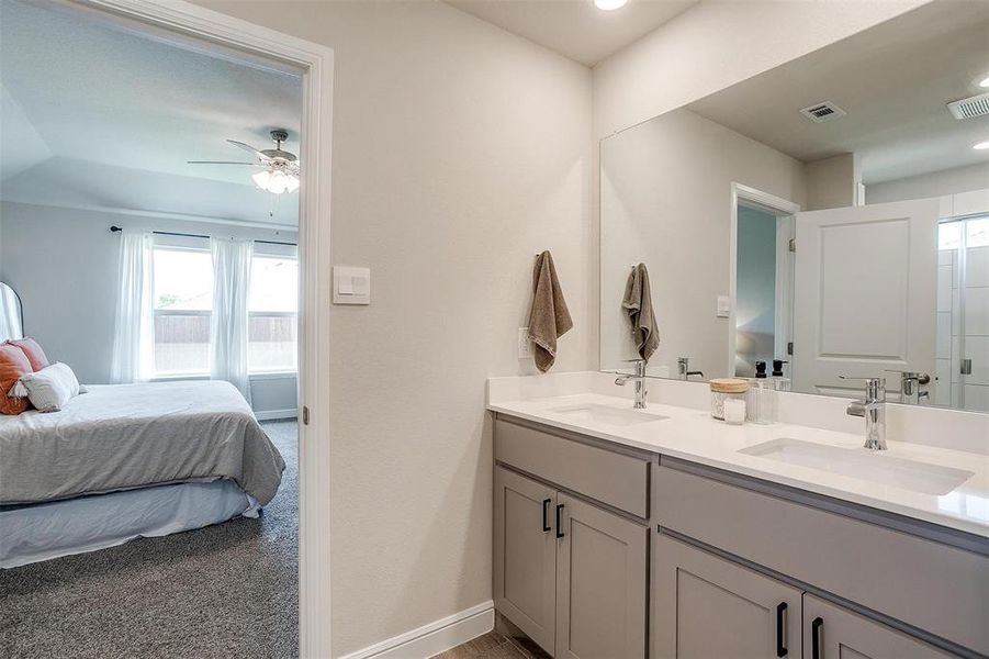 Furnished interior view inside a new home in , Cedar Hill (Image 15). Furnished interior view inside a new home in , Cedar Hill (Image 15).