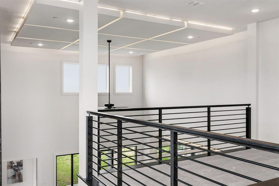 Spacious, unfurnished interior of a new home in The Highlands, Northlake (Image 22). Spacious, unfurnished interior of a new home in The Highlands, Northlake (Image 22).
