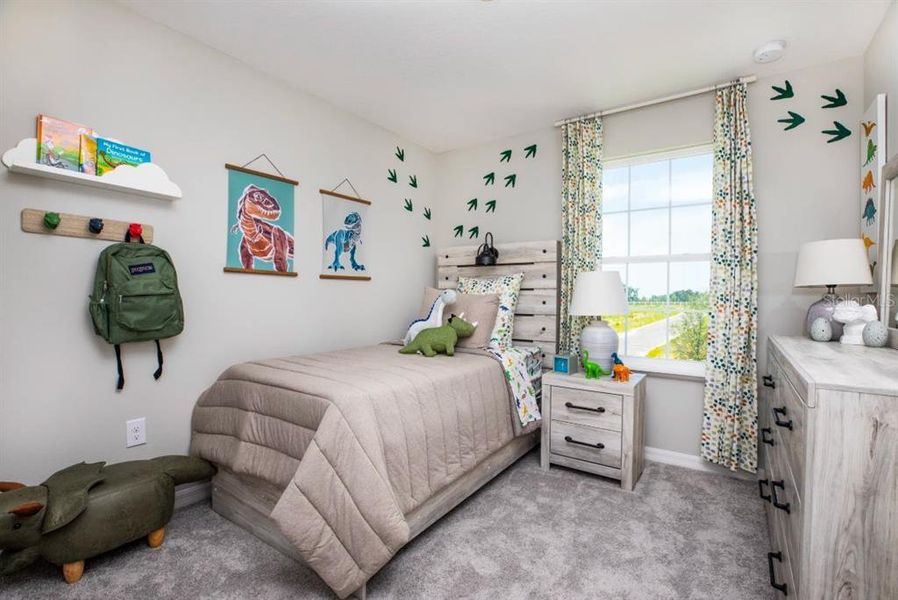 Furnished interior view inside a new home in Mirada, San Antonio (Image 10).