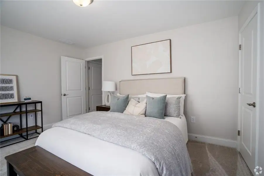 Furnished interior view inside a new home in , Cartersville (Image 12).