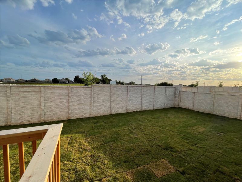 Beautiful Private Backyard of Home