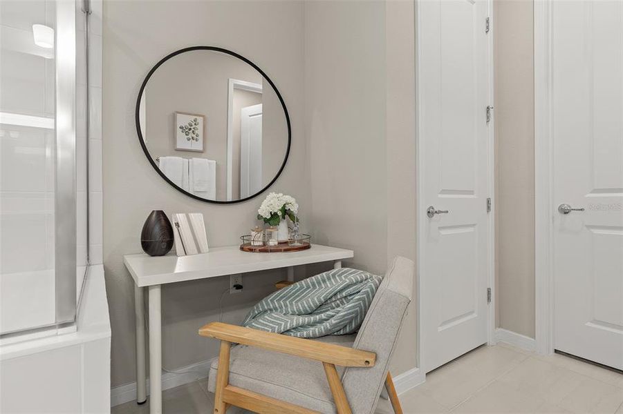 Furnished interior view inside a new home in Savannah Palms, Orlando (Image 23).