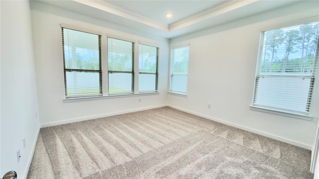 Spacious, unfurnished interior of a new home in Pulte Homes at Two Step Farm, Montgomery (Image 10).