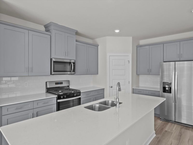 Furnished interior view inside a new home in Northbrook Village Townes, Taylors (Image 3).