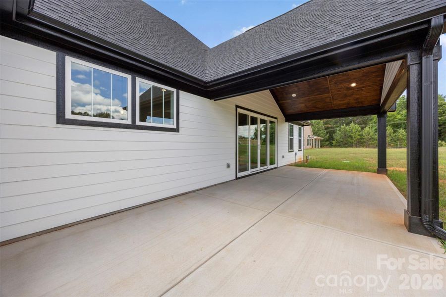 Exterior details and patio area of a home in , Lancaster (Image 27).