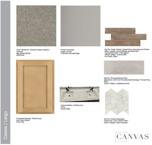 Sample of building materials used in homes in Lucero Discovery Collection, Goodyear (Image 22).