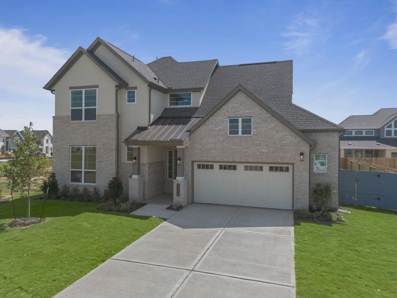 Representative exterior photo of a completed home built from the Rivercrest by Chesmar Homes in Riceland, Marion, TX (Image 28).