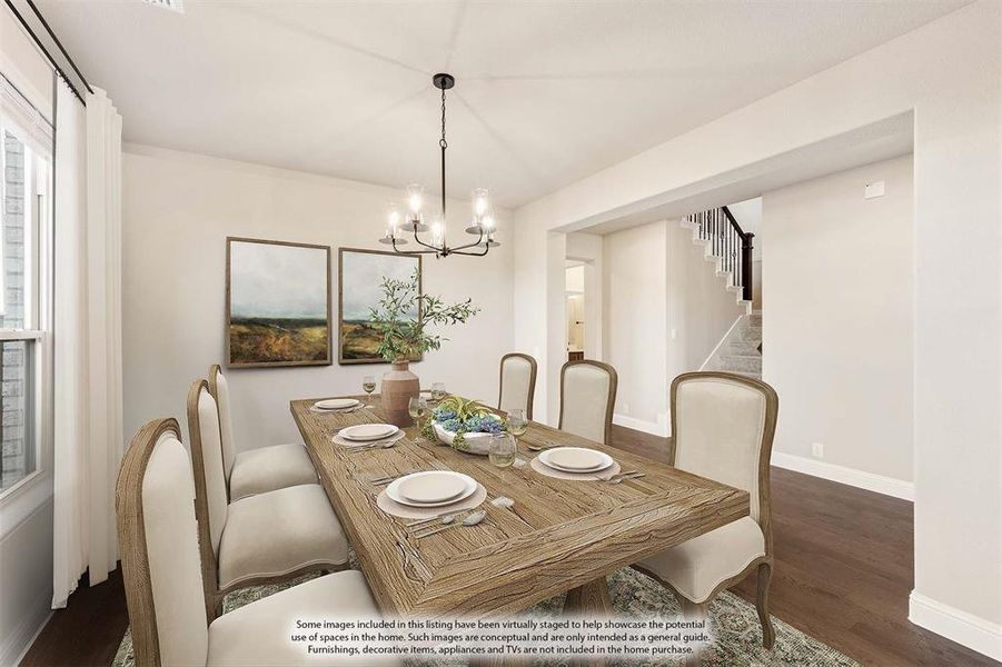 Furnished interior view inside a new home in Somerset, Venus (Image 18).