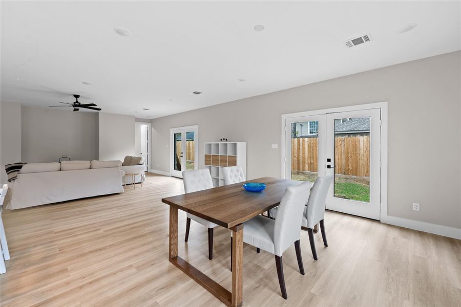 Furnished interior view inside a new home in , Spring (Image 9).