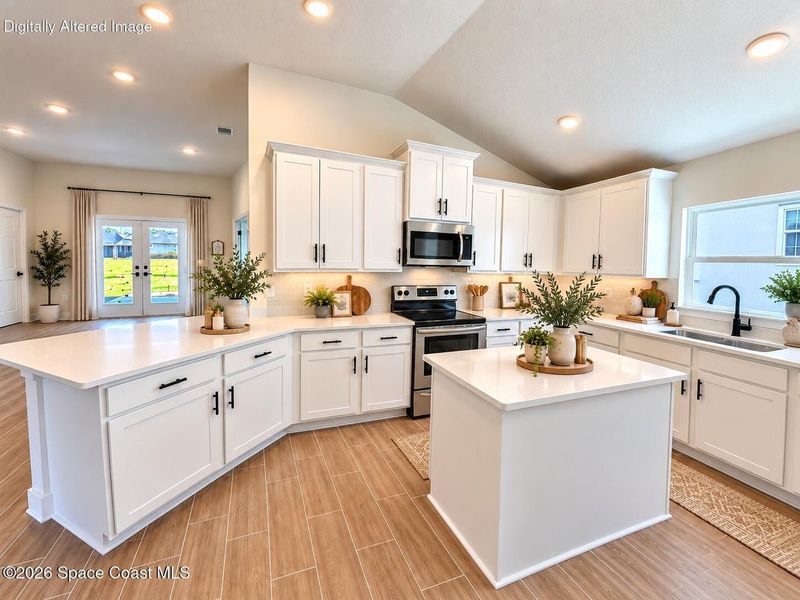 Furnished interior view inside a new home in St. John's Preserve, Palm Bay (Image 7).