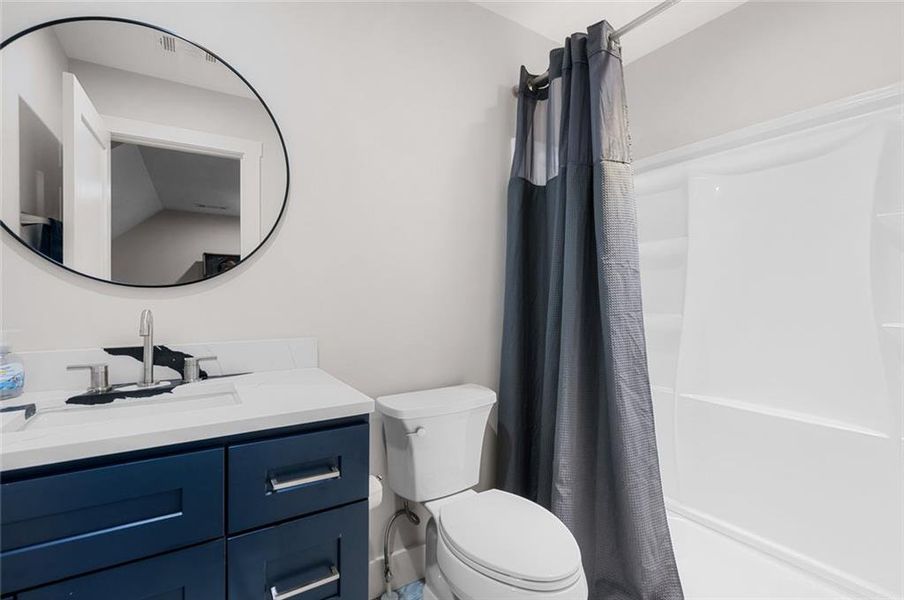 Furnished interior view inside a new home in , Talking Rock (Image 19).
