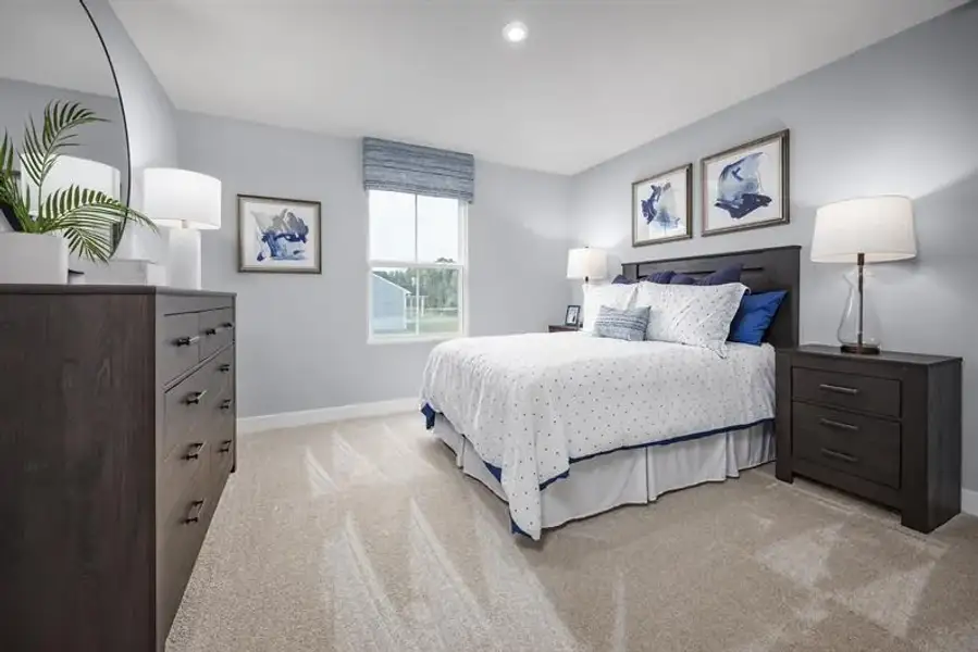 Furnished interior view inside a new home in Carolina Crofts, Greenville (Image 11).