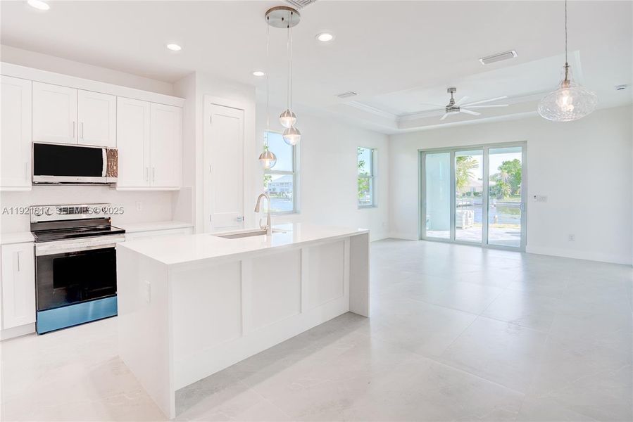 Furnished interior view inside a new home in , Cape Coral (Image 8).