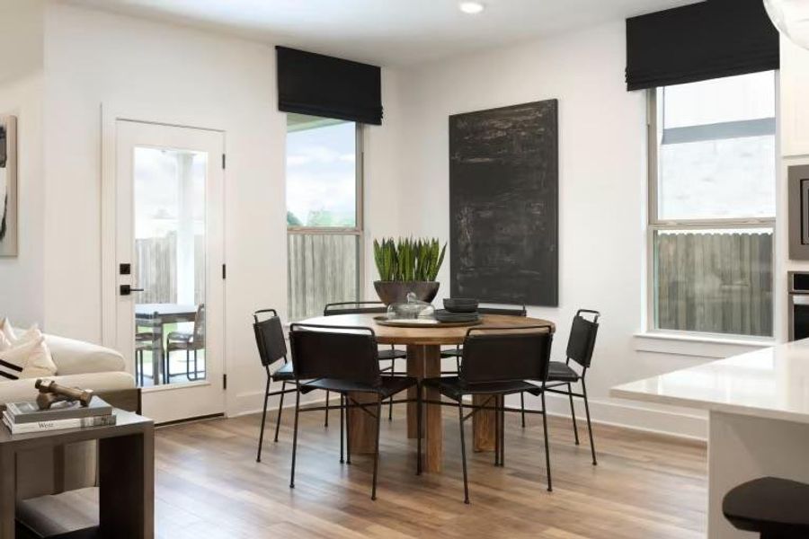 Photo of Pulte model home with same floor plan, not of actual home listed. Photo of Pulte model home with same floor plan, not of actual home listed.