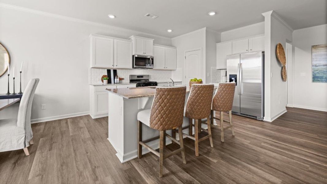 Representative furnished interior of a home built from the Booth by D.R. Horton in Whispering Springs, Maryville (Image 4).