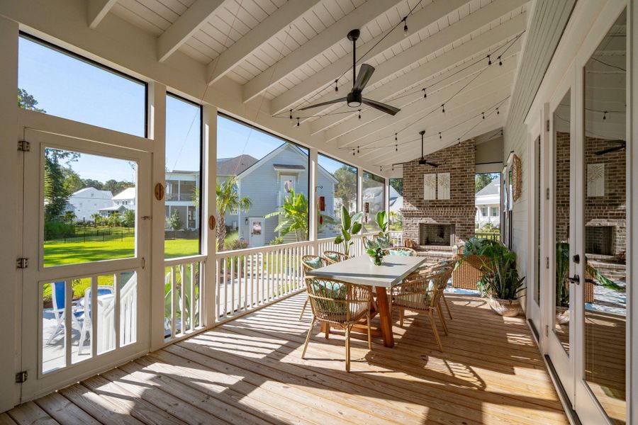 Furnished interior view inside a new home in , Mount Pleasant (Image 12).