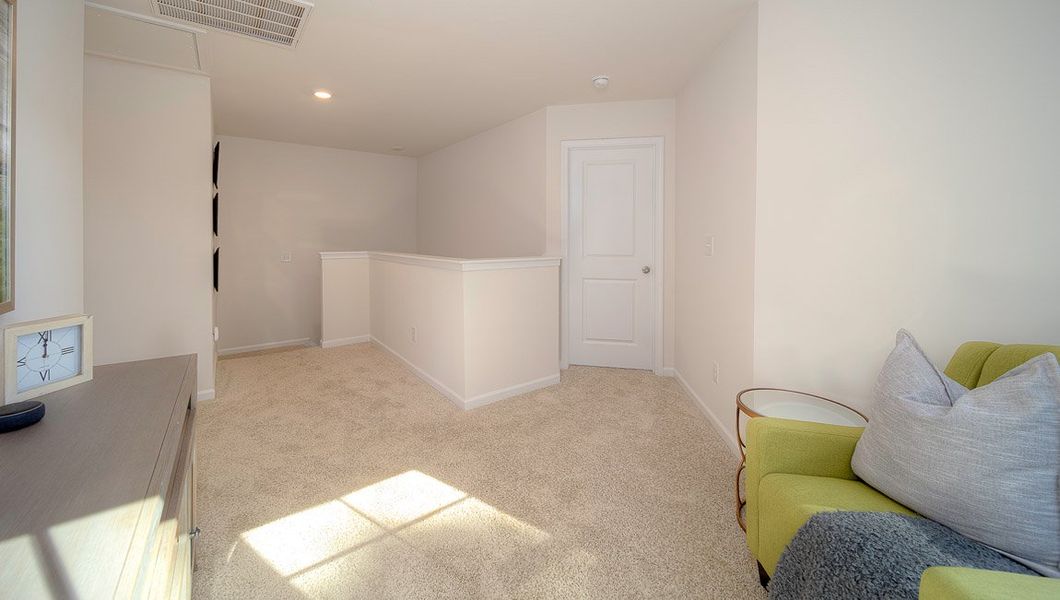 Spacious, unfurnished interior of a new home in The Townes at Stonecrest, Hendersonville (Image 22).