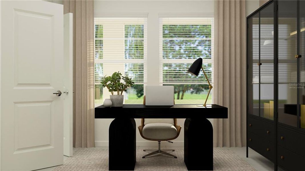 Furnished interior view inside a new home in Bridgewalk: Executive Collection, St. Cloud (Image 28). Furnished interior view inside a new home in Bridgewalk: Executive Collection, St. Cloud (Image 28).