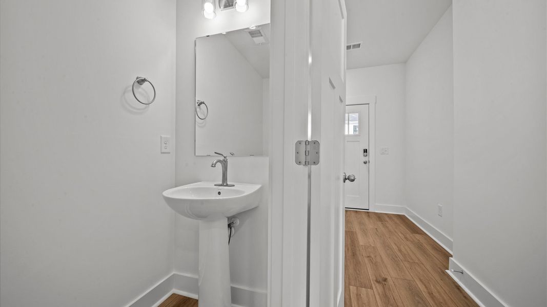 Furnished interior view inside a new home in Gresham Station, Simpsonville (Image 5).