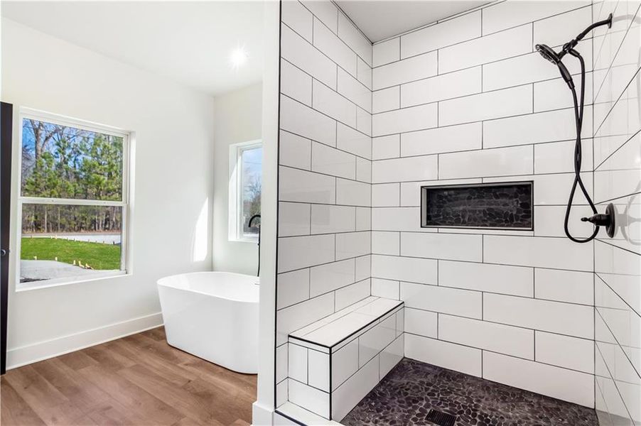 Furnished interior view inside a new home in , Talking Rock (Image 36).