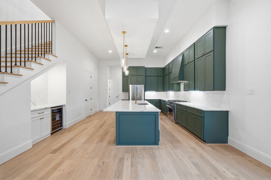 Furnished interior view inside a new home in , Houston (Image 17).