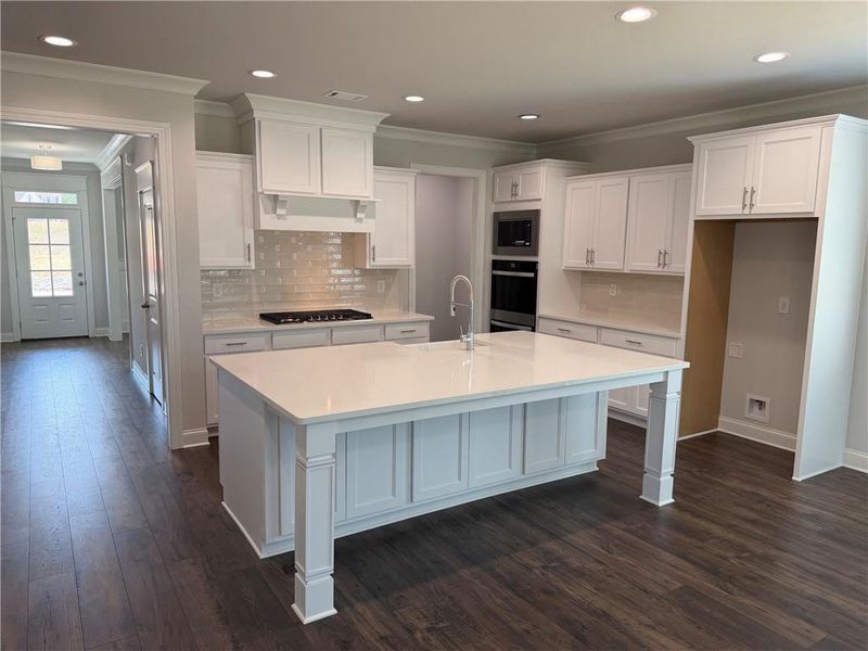 Furnished interior view inside a new home in , Hoschton (Image 5).