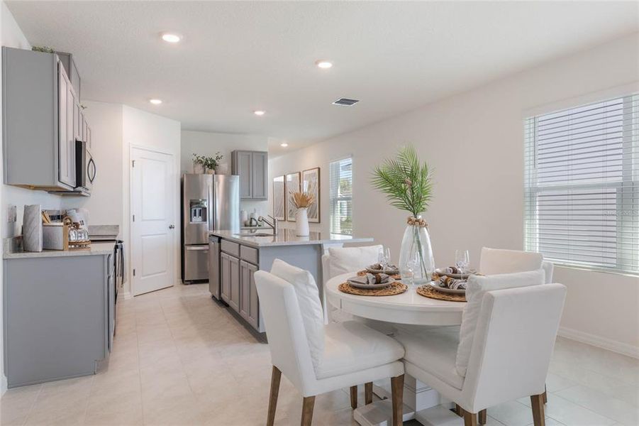 Furnished interior view inside a new home in , Umatilla (Image 5). Furnished interior view inside a new home in , Umatilla (Image 5).