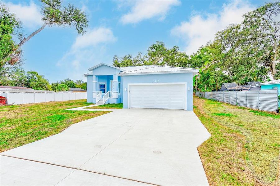 Exterior details and patio area of a home in , Riverview (Image 10).