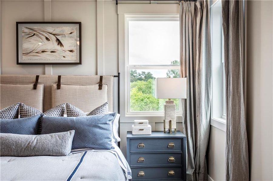 Furnished interior view inside a new home in Wisteria at GreenHouse, Marietta (Image 22).