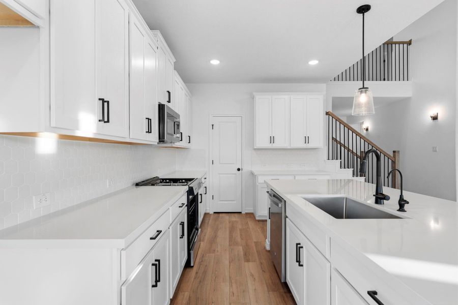 Furnished interior view inside a new home in Brookewater, Rosenberg (Image 7).