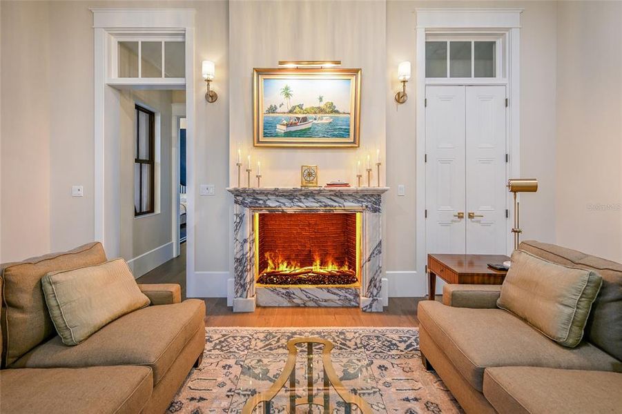 Furnished interior view inside a new home in , Palmetto (Image 18).