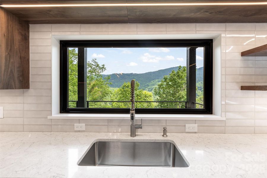 Close-up of interior finishes inside a home in , Waynesville (Image 18).