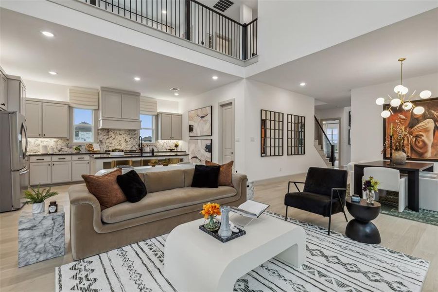 The entire family will love the open and flowing spaces in our Marcel plan!