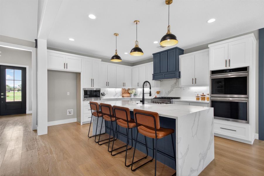 Furnished interior view inside a new home in , Kingsland (Image 7).