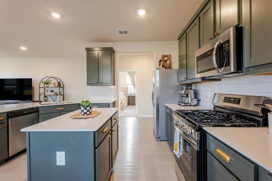 Furnished interior view inside a new home in Azle Grove, Azle (Image 15).