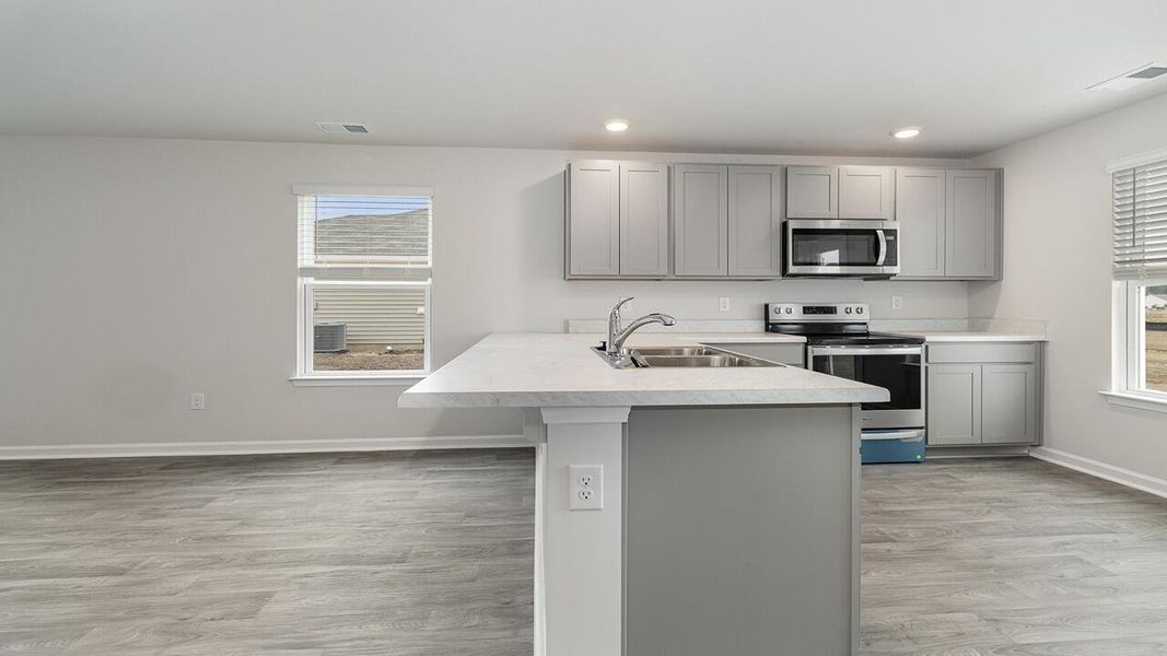 Furnished interior view inside a new home in The Park at Wilkinson, Orangeburg (Image 9).
